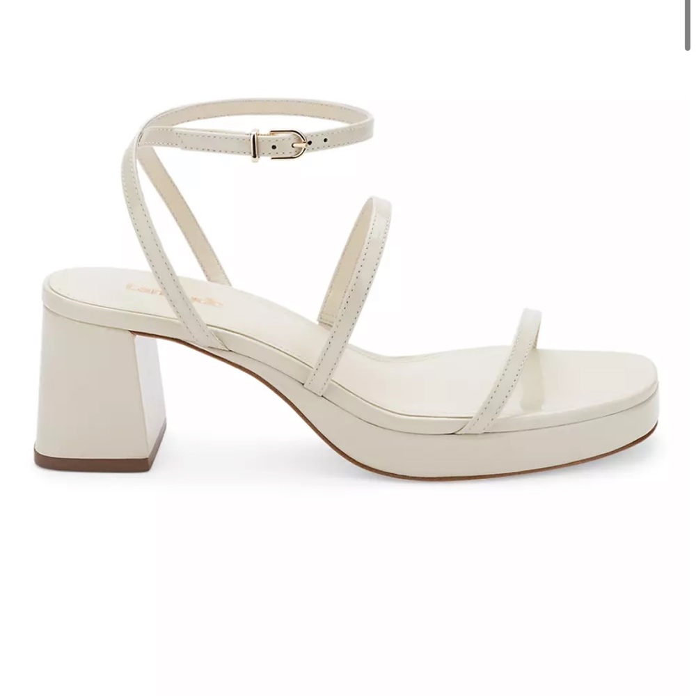 Larroude Gio Leather Strappy Sandals